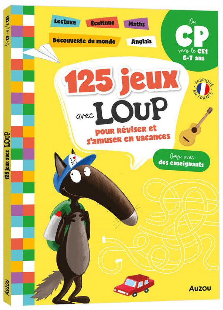 125 JEUX AVEC LOUP DU CP AU CE1 - LALLEMAND/THUILLIER - PHILIPPE AUZOU