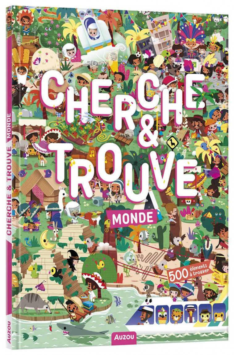 CHERCHE ET TROUVE - MONDE - AMERICO/BECUE - PHILIPPE AUZOU