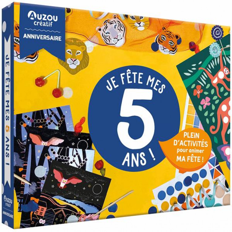 MON COFFRET D-ANNIVERSAIRE - JE FETE MES 5 ANS ! - TAYLOR NADIA - NC