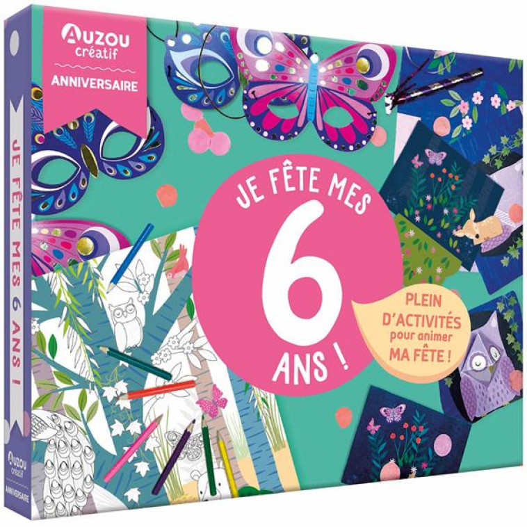 MON COFFRET D-ANNIVERSAIRE - JE FETE MES 6 ANS ! - HAWKINS - NC