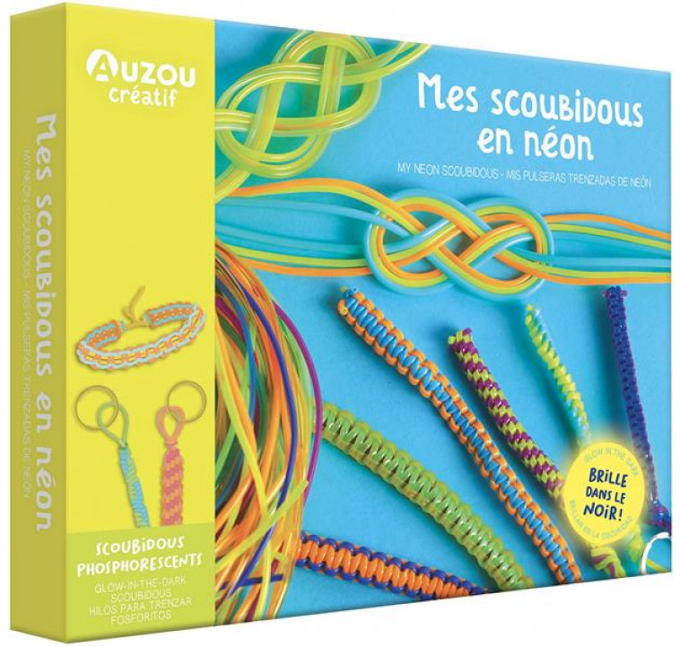 MON COFFRET D-ARTISTE - MES SCOUBIDOUS EN NEON - DESPOISSE/GUESNE - NC