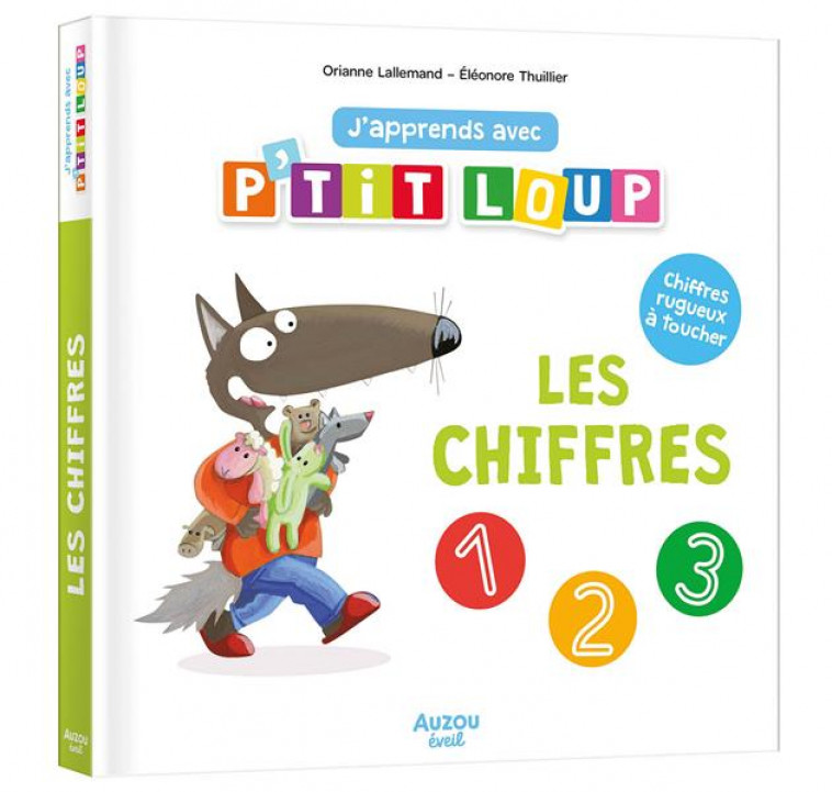 J-APPRENDS AVEC P-TIT LOUP - LES CHIFFRES - LALLEMAND/THUILLIER - PHILIPPE AUZOU