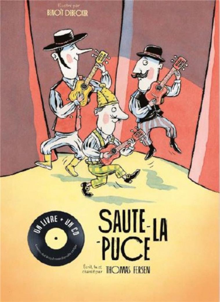 SAUTE-LA-PUCE (LIVRE+CD) - FERSEN/DEBECKER - MARGOT