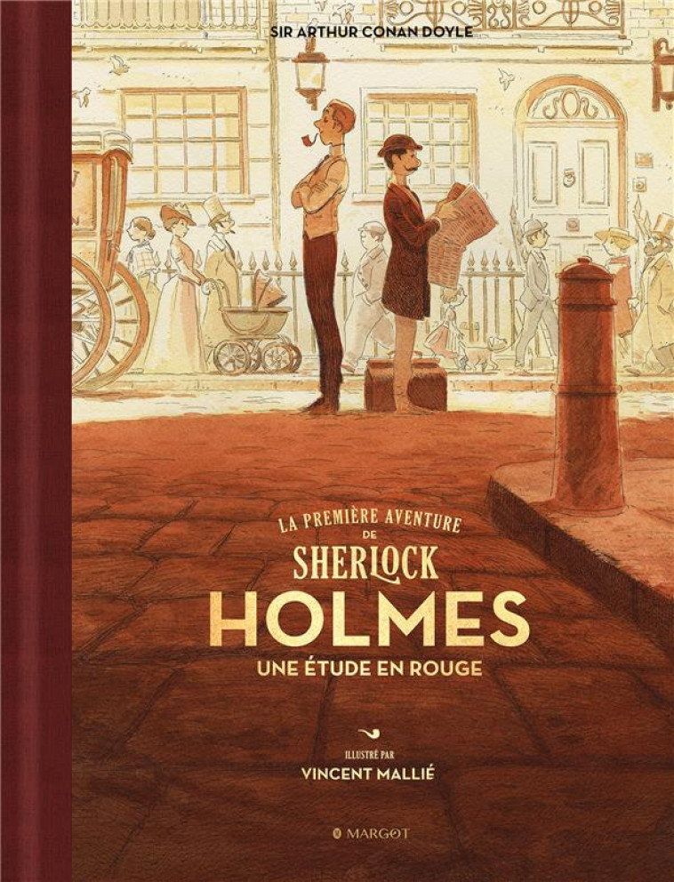 SHERLOCK HOLMES : UNE ETUDE EN ROUGE - ILLUSTRE - MALLIE/DOYLE - MARGOT