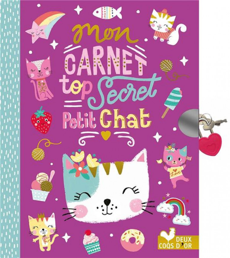 MON CARNET TOP SECRET PETIT CHAT - ANGLICAS LOUISE - NC