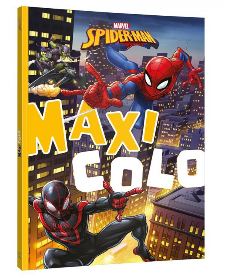 SPIDER-MAN - MAXI COLO - MARVEL - XXX - HACHETTE