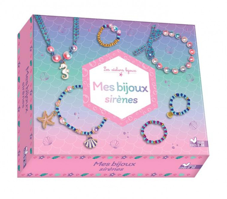 MES BIJOUX SIRENES - COFFRET AVEC ACCESSOIRES - LAZERGES LAETITIA - NC