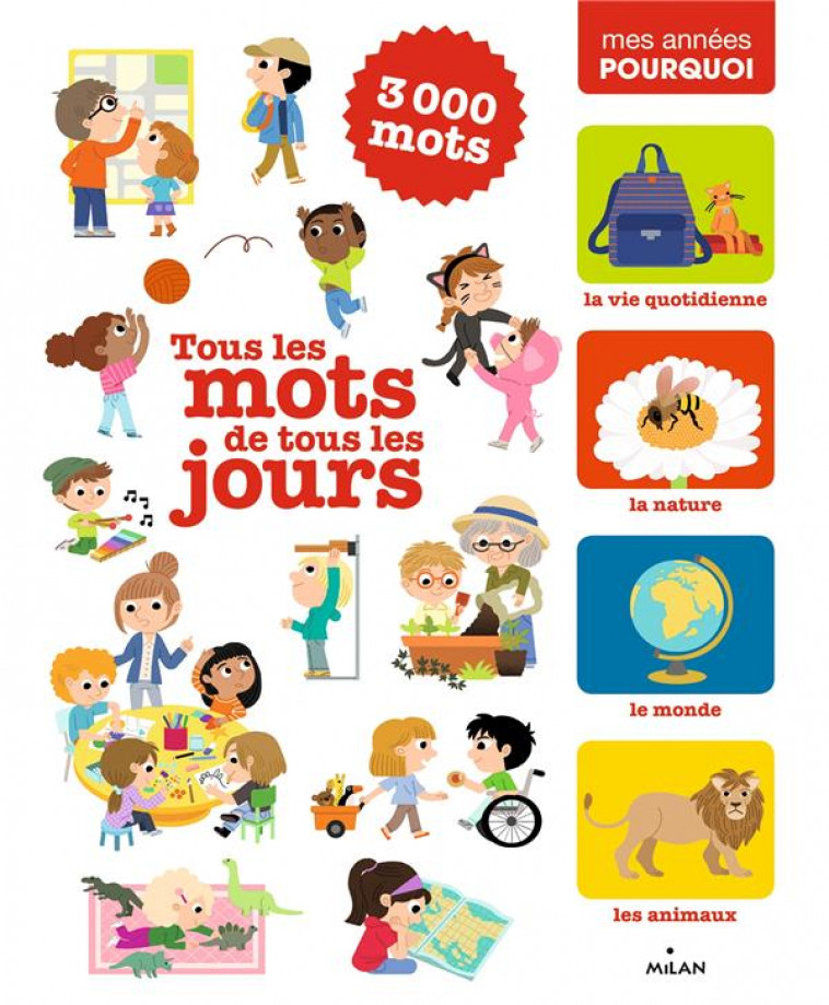 TOUS LES MOTS DE TOUS LES JOURS - COLLECTIF D-AUTEURS - BD Kids