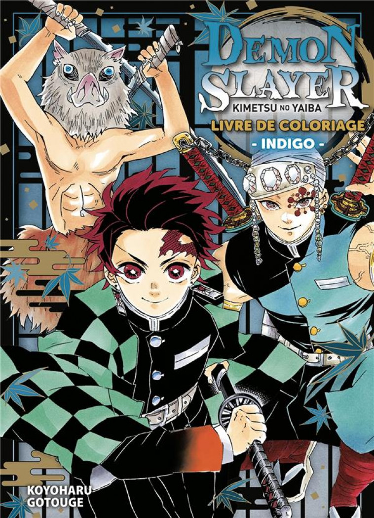 DEMON SLAYER - LIVRE DE COLORIAGE N 04 : INDIGO - XXX - PANINI