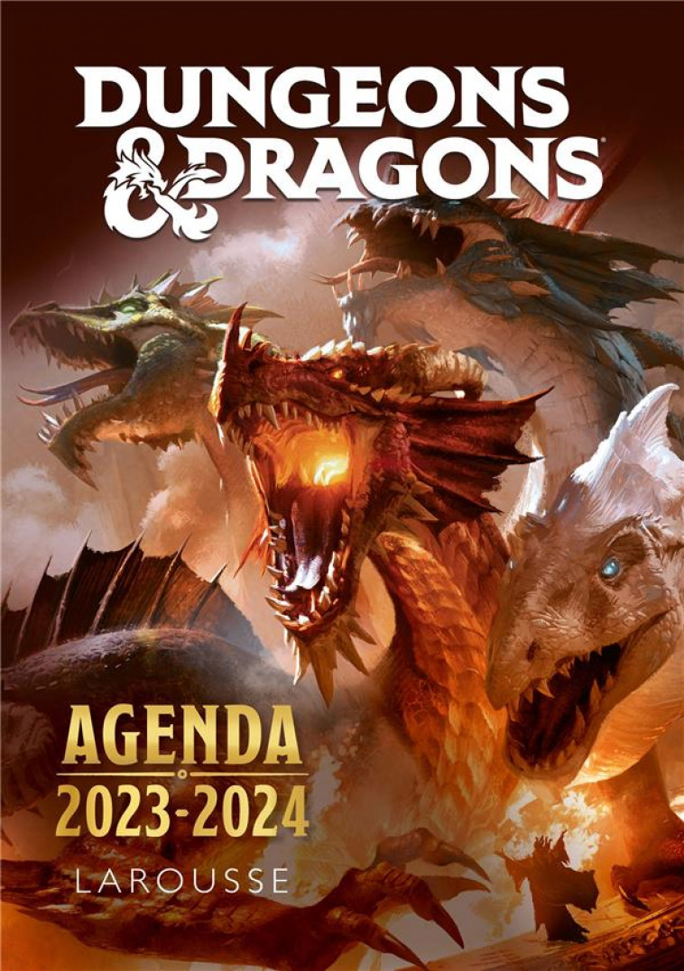 AGENDA DUNGEONS AND DRAGONS 2023-2024 - COLLECTIF - NC