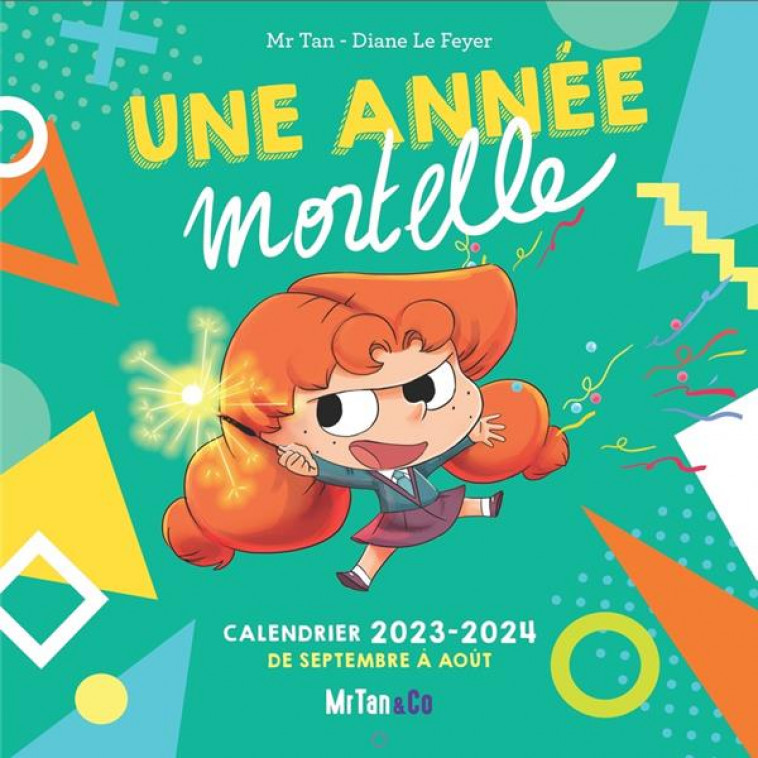 CALENDRIER MURAL MORTELLE ADELE (SEPTEMBRE 2023 - AOUT 2024) - MR TAN/LE FEYER - NC