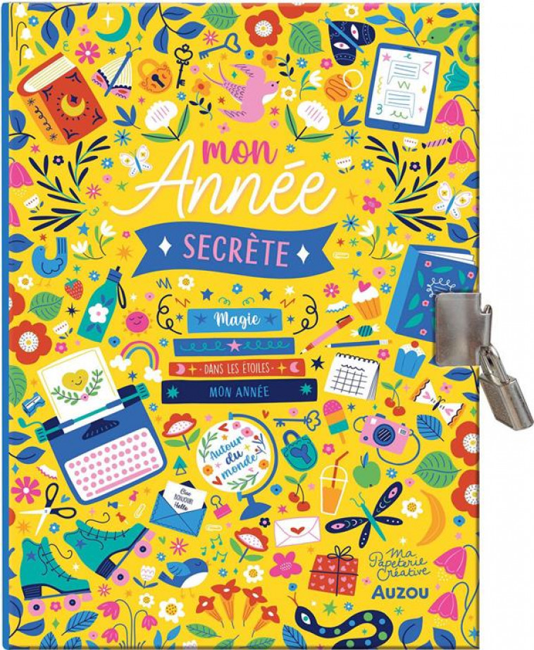 MA PAPETERIE CREATIVE - MON CARNET SECRET - MON ANNEE SECRETE - DEEGAN ANNA - NC