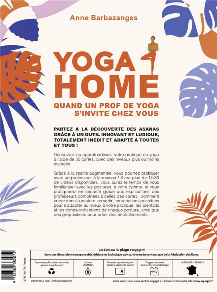 YOGA HOME - QUAND LE PROF DE YOGA S-INVITE CHEZ VOUS - ANNE BARBAZANGES - LA PLAGE