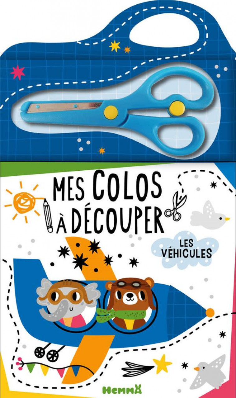 MES COLOS A DECOUPER - LES VEHICULES - COLLECTIF - HEMMA