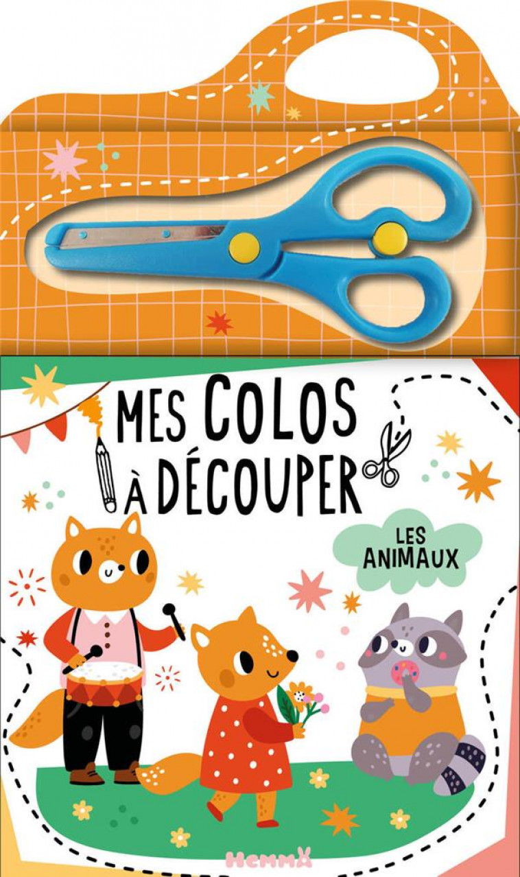 MES COLOS A DECOUPER - LES ANIMAUX - COLLECTIF - HEMMA