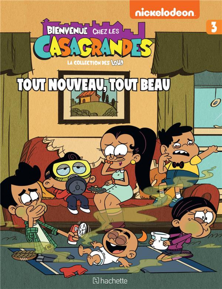 BIENVENUE CHEZ LES CASAGRANDES - TOME 3 - NICKELODEON - HACHETTE