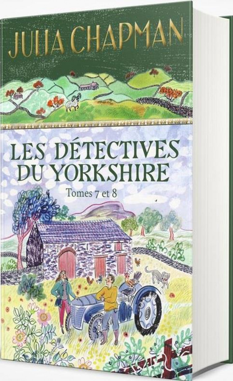 LES DETECTIVES DU YORKSHIRE - EDITION COLLECTOR - TOMES 7 & 8 - CHAPMAN JULIA - ROBERT LAFFONT