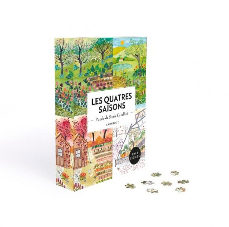 PUZZLE - LES QUATRE SAISONS - CAVALLINI-S - NC