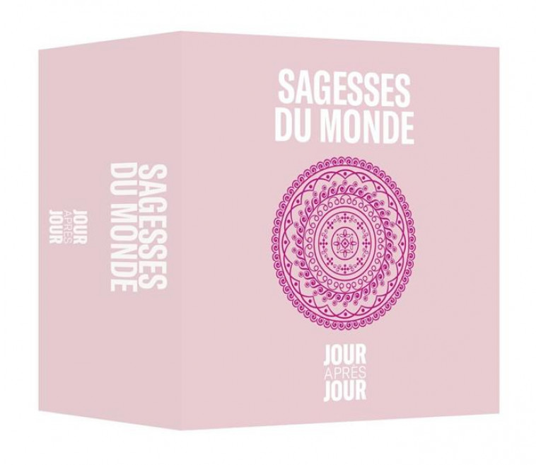 CALENDRIER JOUR APRES JOUR - SAGESSES DU MONDE - COLLECTIF - HACHETTE