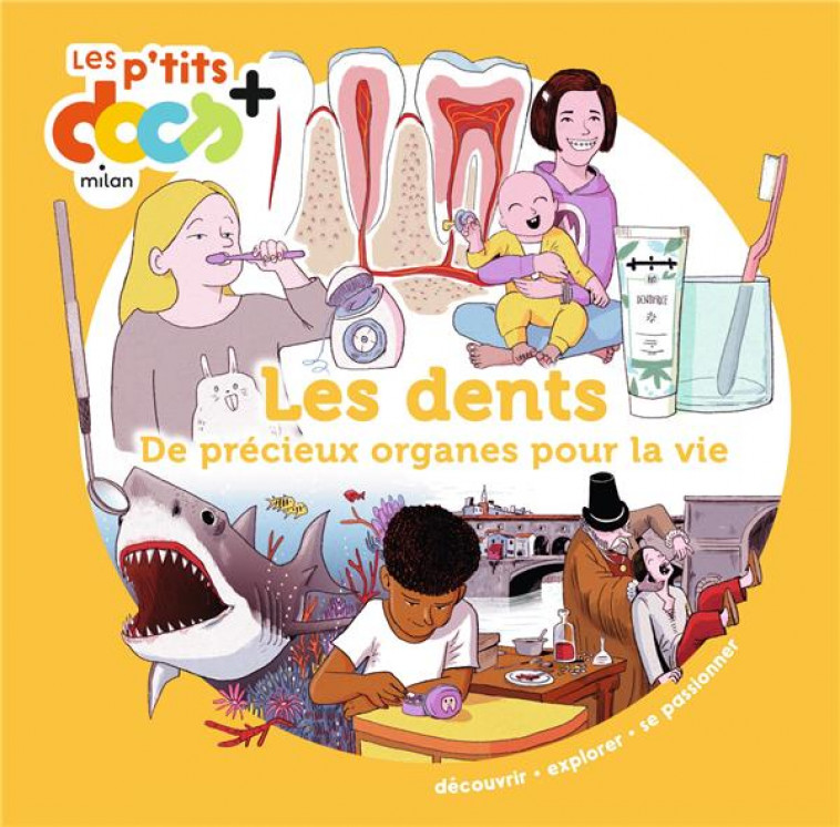 LES DENTS - DE PRECIEUX ORGANES POUR LA VIE - LEDU/DORANGE - MILAN