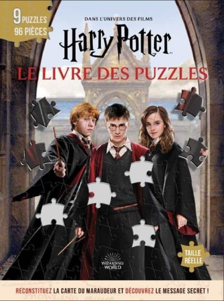 HARRY POTTER, LES LIVRES D-ACT - HARRY POTTER, LE LIVRE DES PUZZLES - XXX - NC