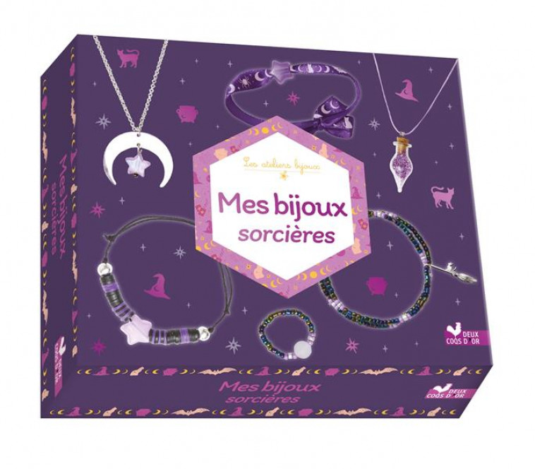 MES BIJOUX SORCIERES - COFFRET AVEC ACCESSOIRES - LAZERGES LAETITIA - NC