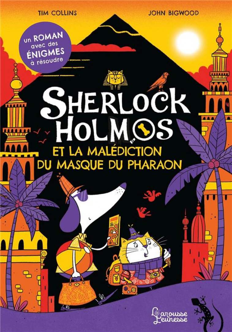 SHERLOCK HOLMOS ET LA MALEDICTION DU MASQUE DU PHARAON - COLLINS/BIGWOOD - LAROUSSE