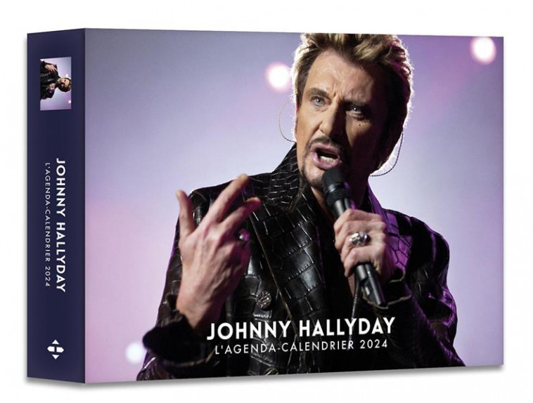 AGENDA - CALENDRIER JOHNNY HALLYDAY 2024 - COLLECTIF - HUGO JEUNESSE