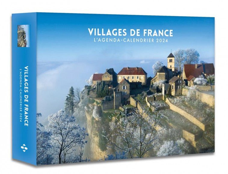 AGENDA - CALENDRIER VILLAGES DE FRANCE 2024 - COLLECTIF - HUGO JEUNESSE