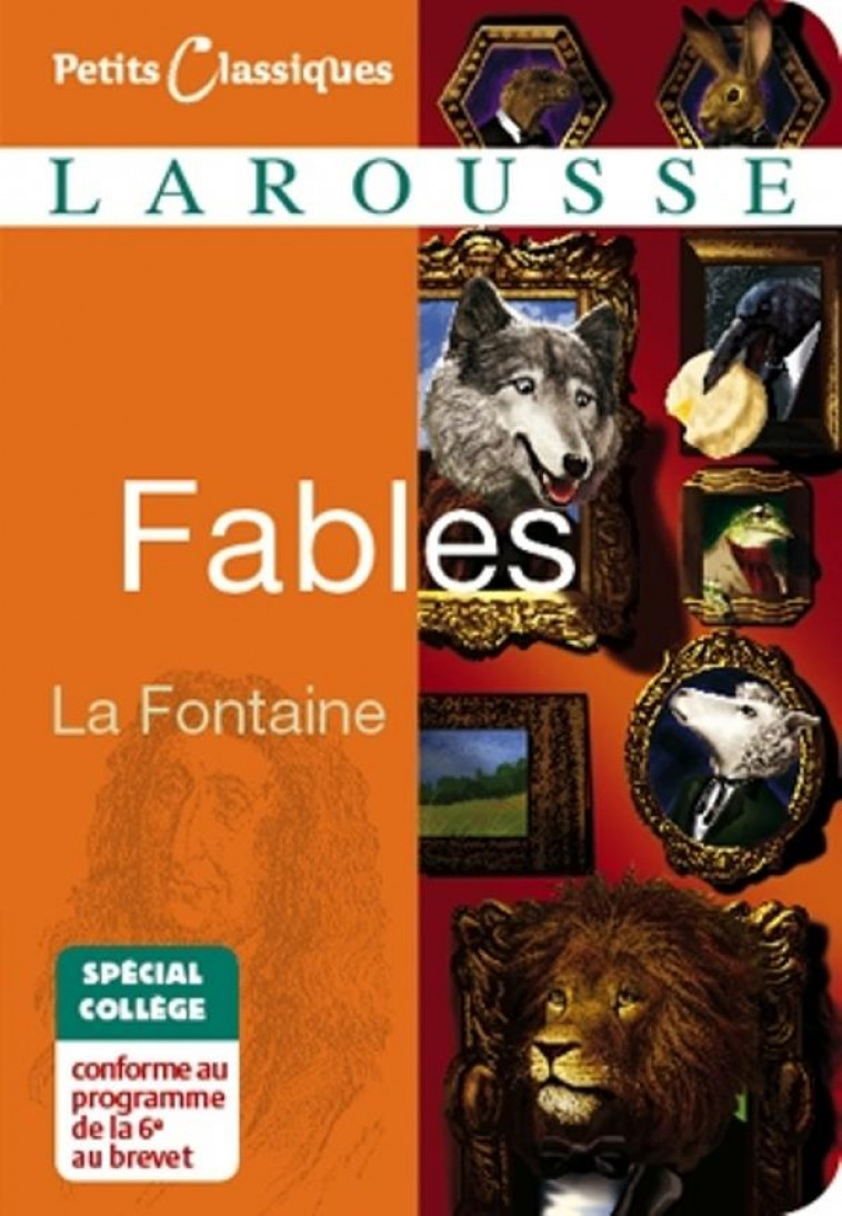 FABLES - SPECIAL COLLEGE - LA FONTAINE JEAN - LAROUSSE