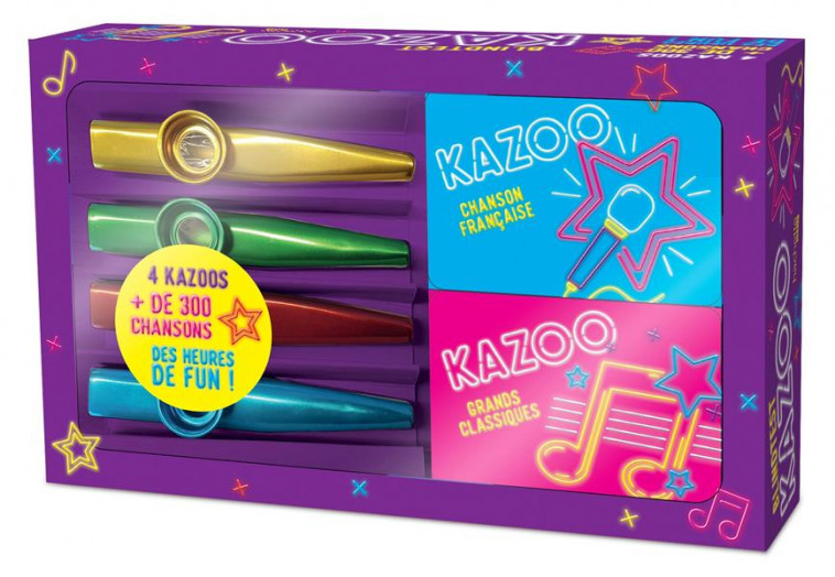 COFFRET BLINDTEST KAZOO - ISCAN VIRGILE - NC