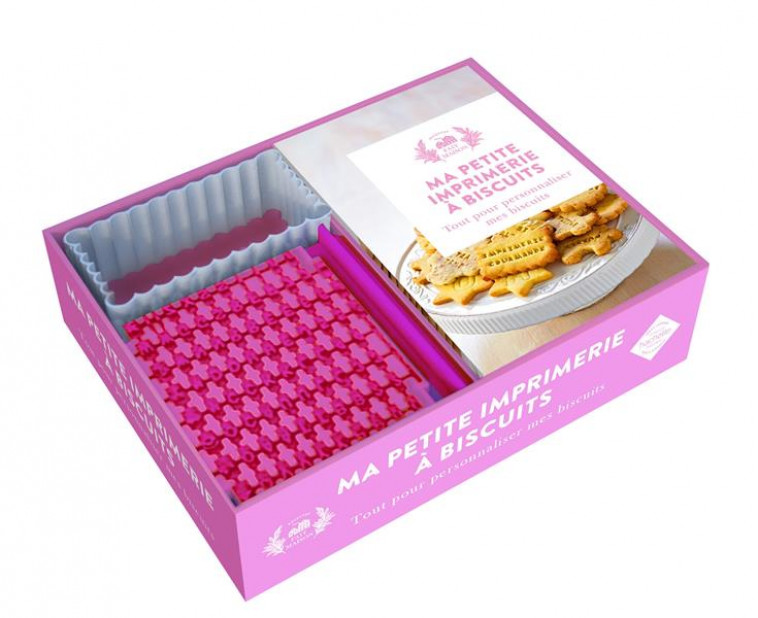 COFFRET MA PETITE IMPRIMERIE A BISCUITS - TOUT POUR PERSONNALISER MES BISCUITS - COLLECTIF - NC