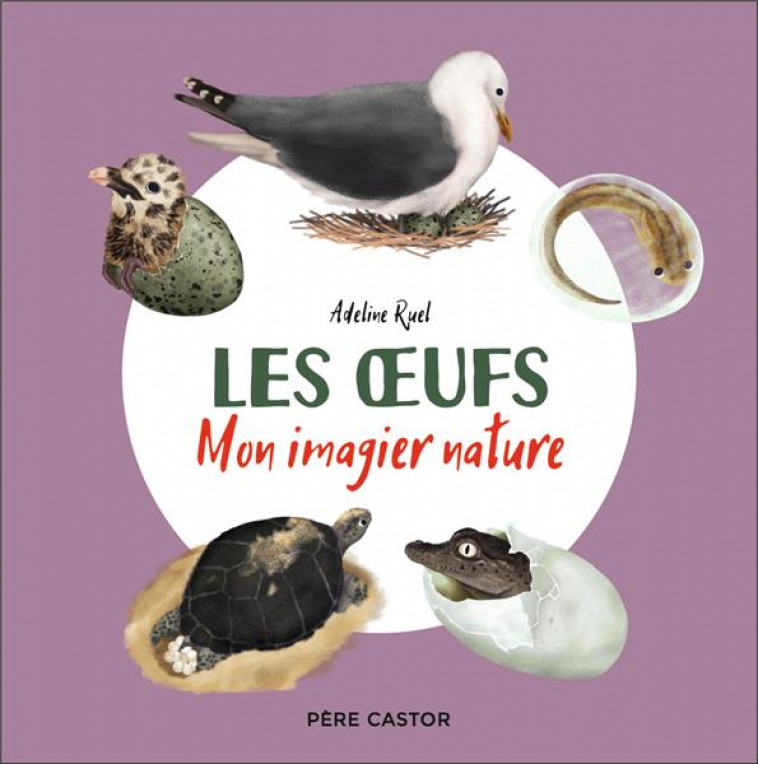 LES OEUFS - MON IMAGIER NATURE - RUEL ADELINE - FLAMMARION