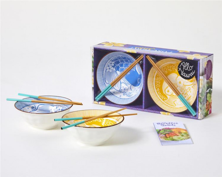 COFFRET POKE BOWL ALOHA - COLLECTIF - NC