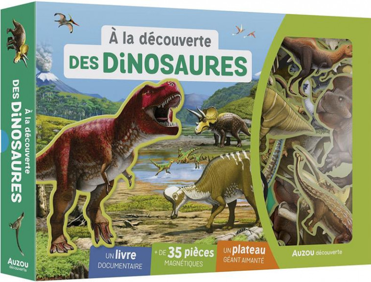 A LA DECOUVERTE DES DINOSAURES - OUSSET EMMANUELLE - PHILIPPE AUZOU