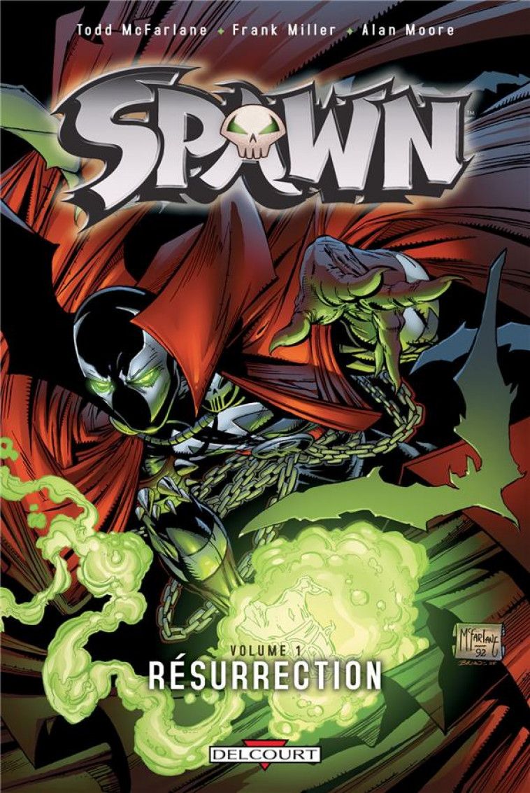 SPAWN TOME 1 : RESURRECTION - TOOD MC FARLANE - DELCOURT