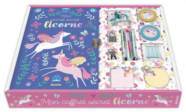 MON COFFRET SECRET LICORNE - BUCKINGHAM FAYE - NC