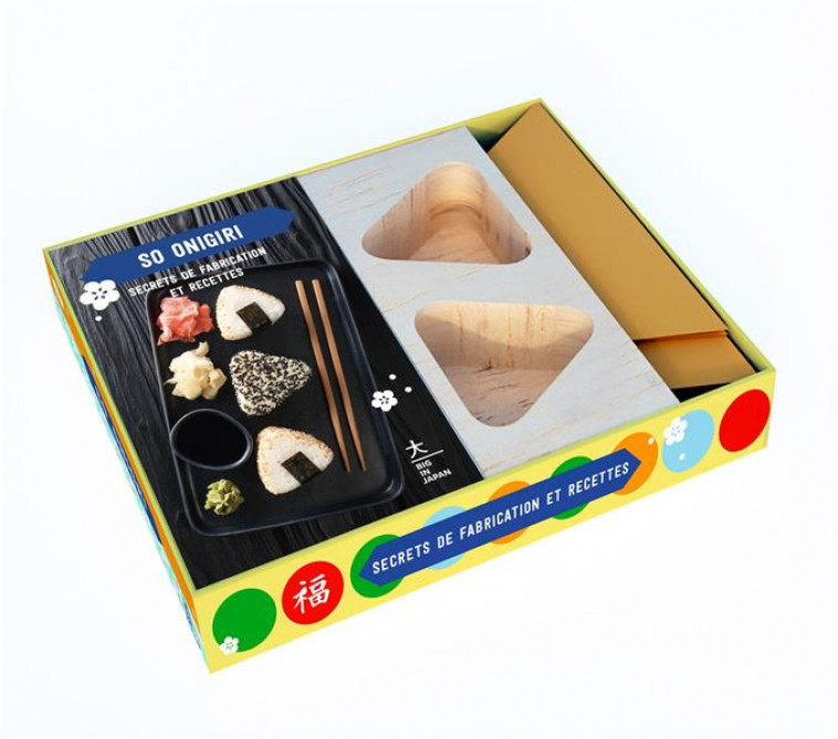 COFFRET SO ONIGIRI - SECRETS DE FABRICATION ET RECETTES - XXX - NC