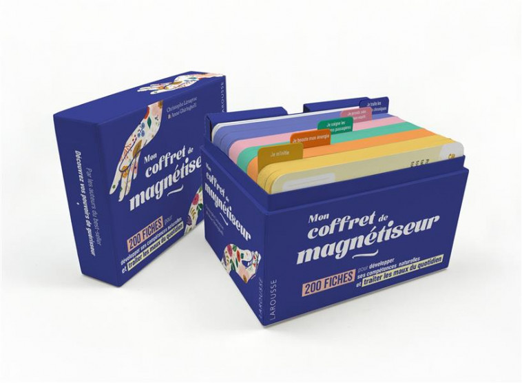 MON COFFRET DE MAGNETISEUR - 200 FICHES POUR DEVELOPPER VOS COMPETENCES NATURELLES ET TRAITER TOUS L - LIMAYRAC - LAROUSSE