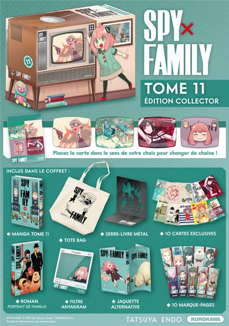 SPY X FAMILY - TOME 11 - ULTRA-COLLECTOR - ENDO TATSUYA - 48H BD