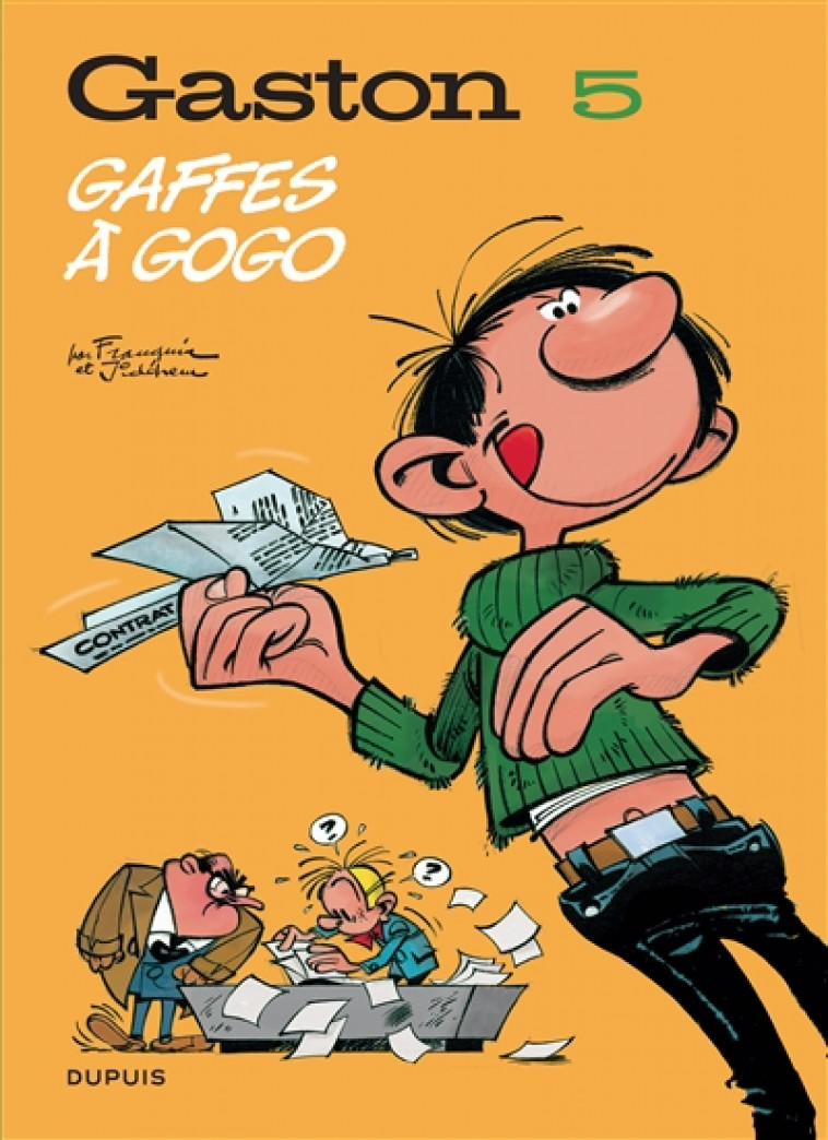 GASTON (EDITION 2018) - TOME 5 - GAFFES A GOGO - FRANQUIN - DUPUIS