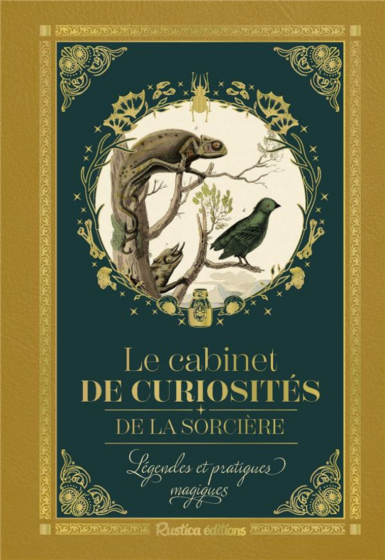 PETIT PRECIEUX CABINET DE CURIOSITES DE LA SORCIERE - LEGENDES ET PRATIQUES MAGIQUES - CROLLE-TERZAGHI D. - RUSTICA