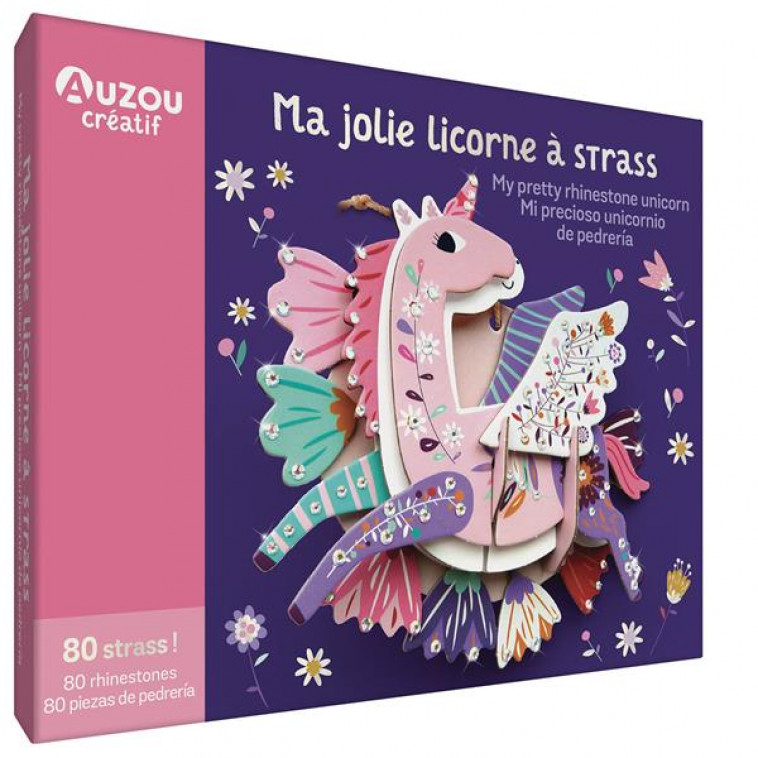 MON COFFRET D-ARTISTE - MA JOLIE LICORNE A STRASS - XXX - NC