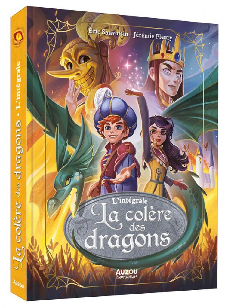 LA COLERE DES DRAGONS - L-INTEGRALE - SANVOISIN/FLEURY - PHILIPPE AUZOU