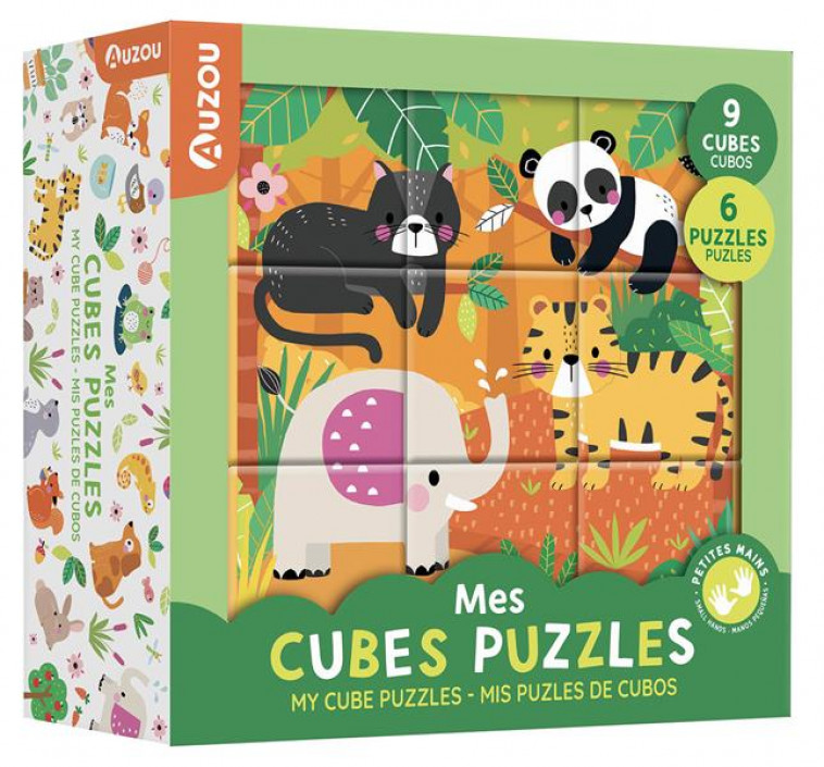 MES CUBES PUZZLE - ANIMAUX MIGNONS - XXX - NC