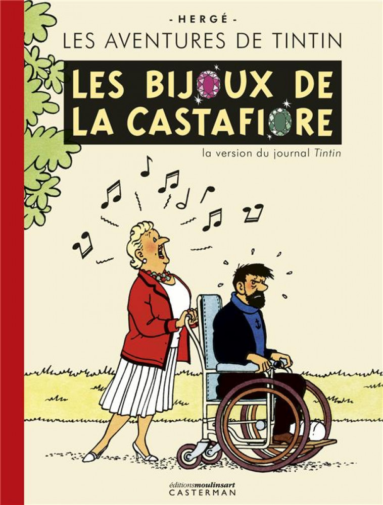 TINTIN - T21 - LES BIJOUX DE LA CASTAFIORE - EDITION JOURNAL TINTIN - HERGE - CASTERMAN