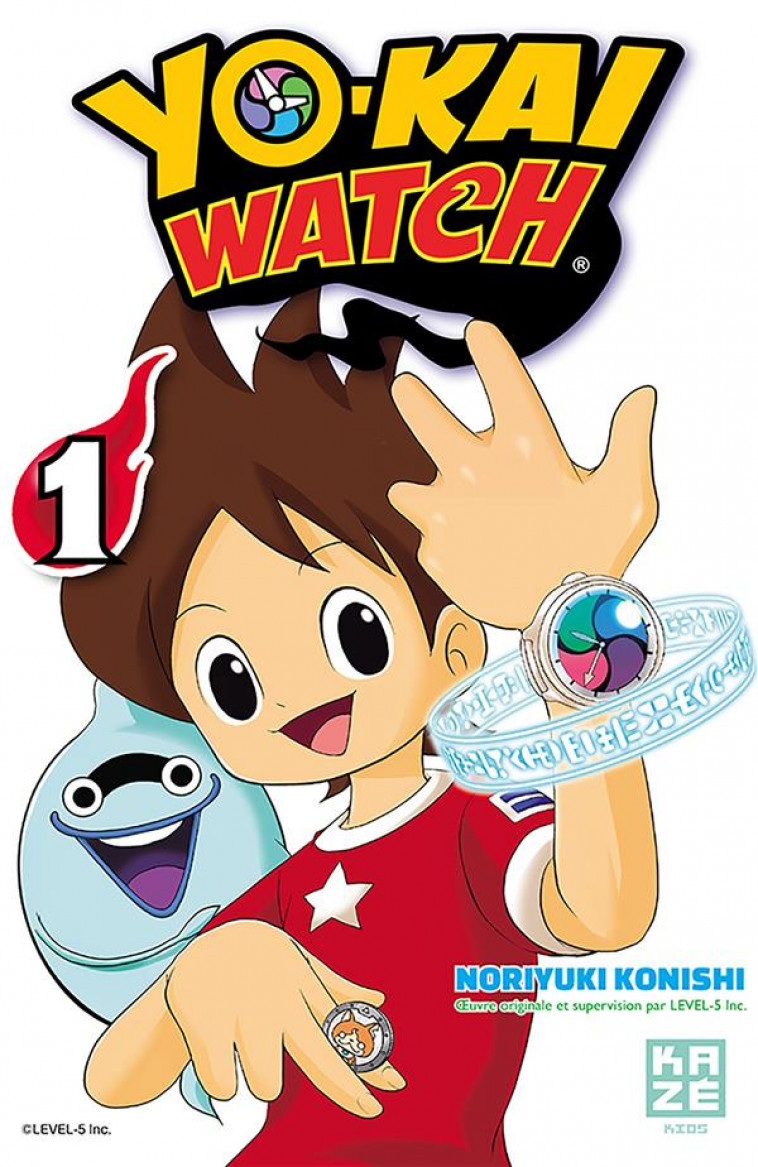 YO-KAI WATCH T01 - KONISHI NORIYUKI - Kaze Manga