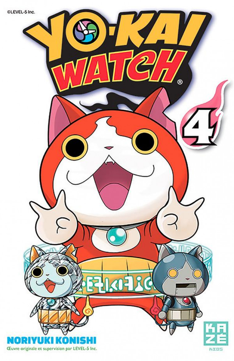 YO-KAI WATCH T04 - KONISHI NORIYUKI - KAZE