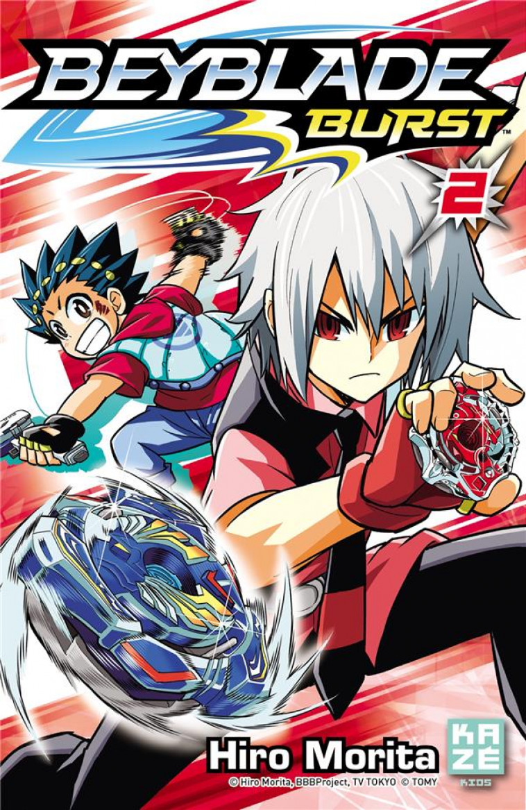 BEYBLADE BURST T02 - MORITA HIRO - Kaze Manga