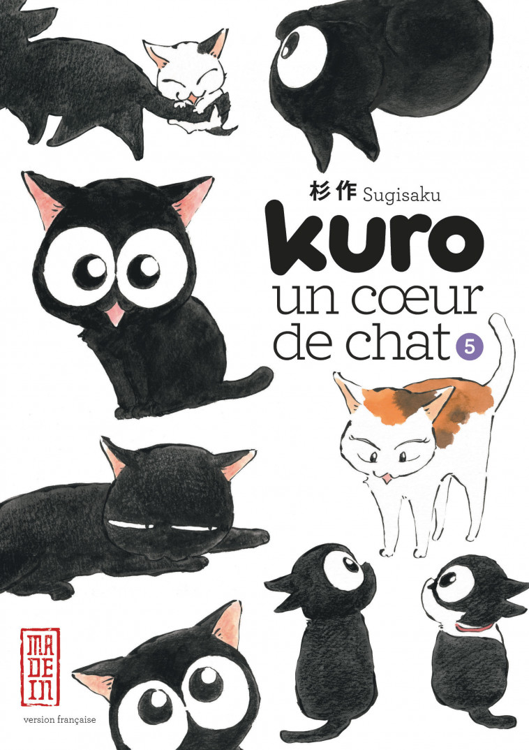 Kuro un coeur de chat - Tome 5 - Sugisaku Sugisaku - KANA